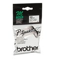 Brother Brother International Corp. BRTMK233 Non laminated Lettering Tape- .50in. Size- Blue-White BRTMK233